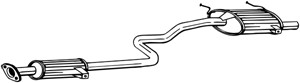 Takaäänenvaimentaja, SUZUKI SWIFT Cabriolet, SWIFT Halvkombi II, 1430060B00, 1430060B01, 1430060E10, 1430060E70, 1430062B00, 1430063E10,