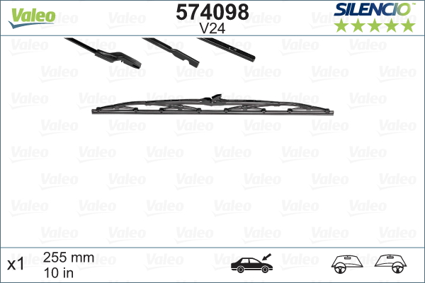 Pyyhkijänsulka VALEO 574098