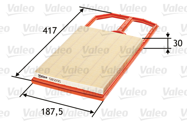 Ilmansuodatin VALEO 585095