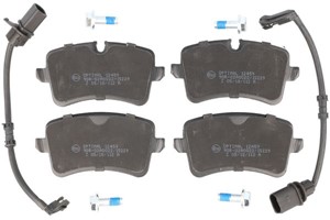 Jarrupalasarja, levyjarru, Takana, AUDI,PORSCHE, 4G0698451, 4G0698451A, 4G0698451B, 4G0698451C, 4GD698451, 89425 20390, 8K0698451B
