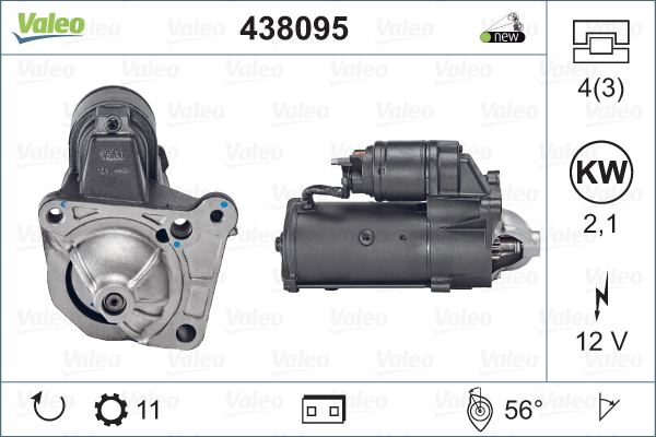 Startteri VALEO 438095