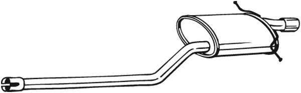 Takaäänenvaimentaja BOSAL 280-241