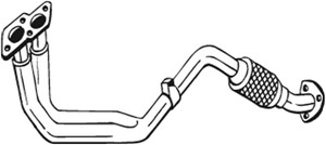 Pakoputki, Edessä, VW GOLF III, VENTO, 1H0253087AF, 1H0253091AB