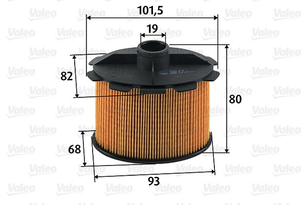 Polttoainesuodatin VALEO 587905