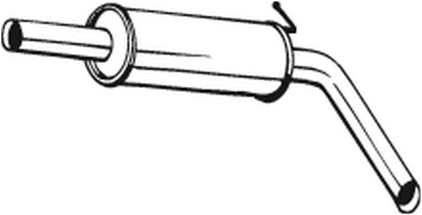 Keskipönttö BOSAL 220-107