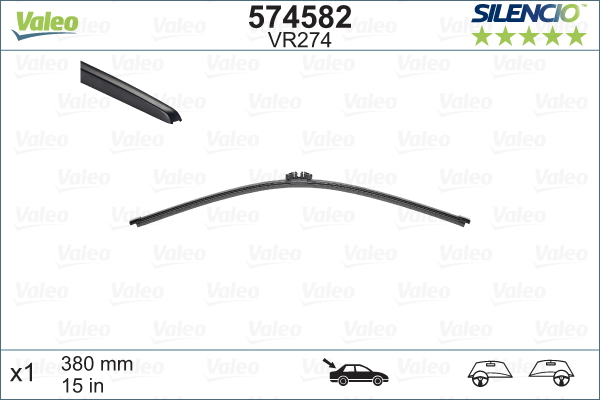 Wiper Blade VALEO 574582