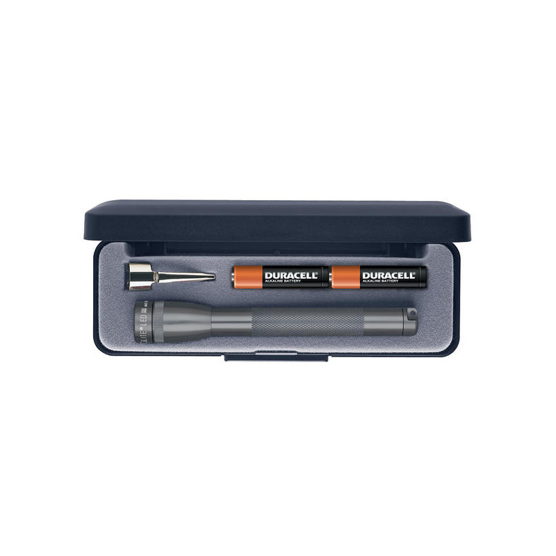 Mini Maglite AAA LED lahjapakkauksessa harmaa