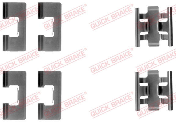 Tarvikesarja, jarrupala QUICK BRAKE 109-1091