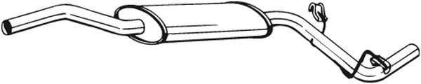 Keskipönttö BOSAL 282-763