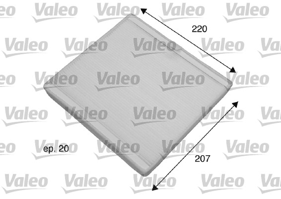 Raitisilmasuodatin VALEO 698769