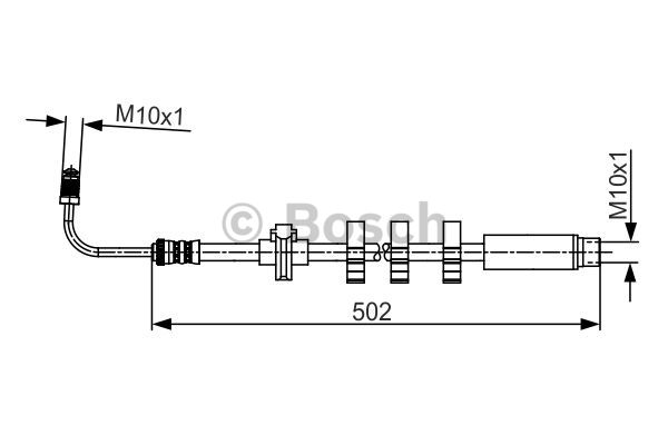 Jarruletku BOSCH 1 987 481 264