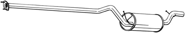 Keskipönttö BOSAL 287-171