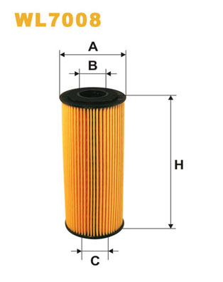 Öljynsuodatin WIX FILTERS WL7008