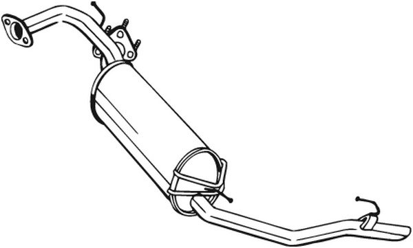 Takaäänenvaimentaja BOSAL 282-949