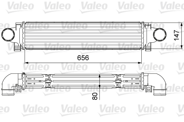 Välijäähdytin VALEO 818646