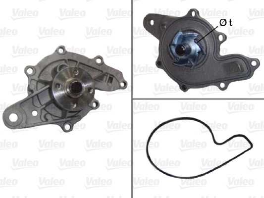 Vesipumppu VALEO 506677