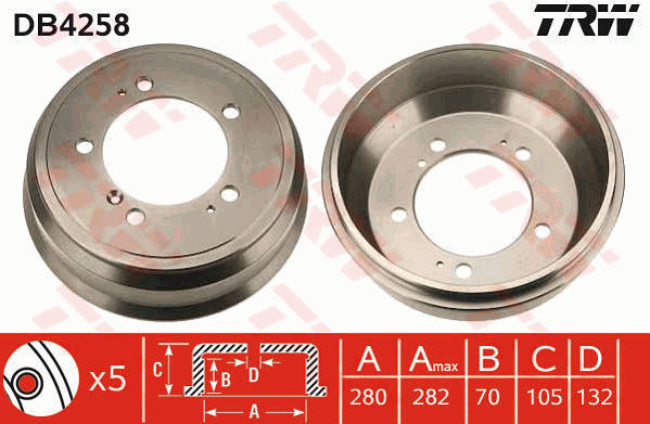 Jarrurumpu TRW DB4258