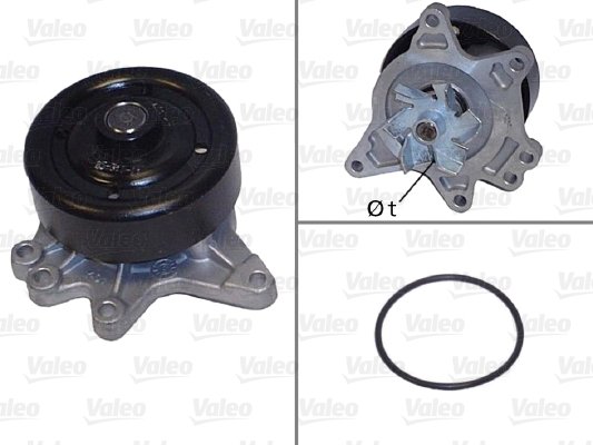Vesipumppu VALEO 506844