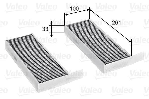 Raitisilmasuodatin VALEO 715805