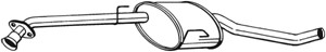 Keskiäänenvaimentaja, OPEL OMEGA B, VAUXHALL OMEGA, 5852357, 5852836, 852157, 90467149, 90528003