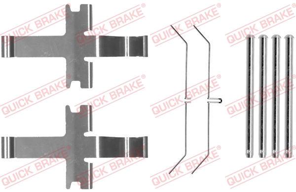 Tarvikesarja, jarrupala QUICK BRAKE 109-1752