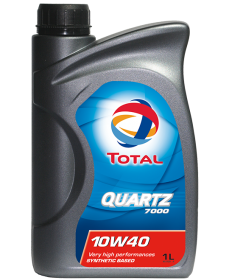 Moottoriöljy TOTAL 10W40 QUARTZ 7000 1L