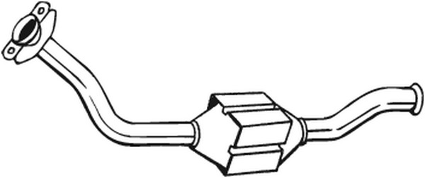 Jälkiasennuskatalysaattori BOSAL 099-088