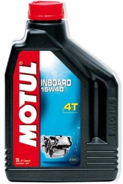 Moottoriöljy MOTUL INBOARD 4T 15W40 2L