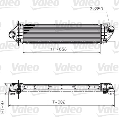 Välijäähdytin VALEO 818246