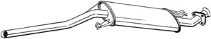 Keskiäänenvaimentaja, AUDI 100 C4 Avant, 100 C4 Sedan, A6 C4, A6 C4 Avant, 4A0253409R