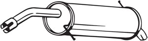 Takaäänenvaimentaja, FORD FIESTA VI, FIESTA Van VI, 1786208, 1786210, 1801943, 1837749, 1845501, 1891375, 2180150