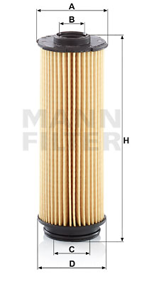 Öljynsuodatin MANN-FILTER HU 6022 z