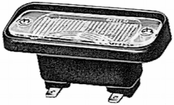 Rekisterikilven valo HELLA 2KA 005 049-008