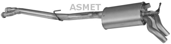 Takaäänenvaimentaja ASMET 01.054