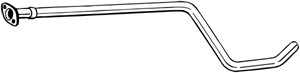 Pakoputki, Keskellä, OPEL,VAUXHALL, 13329589, 852531