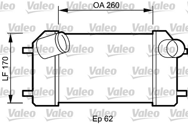 Välijäähdytin VALEO 818826