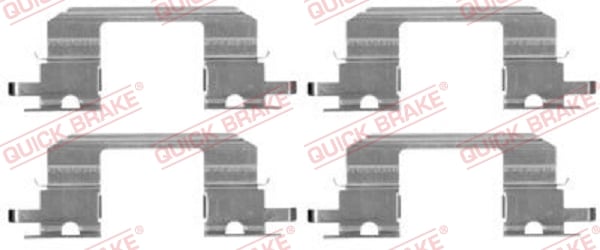 Tarvikesarja, jarrupala QUICK BRAKE 109-1672