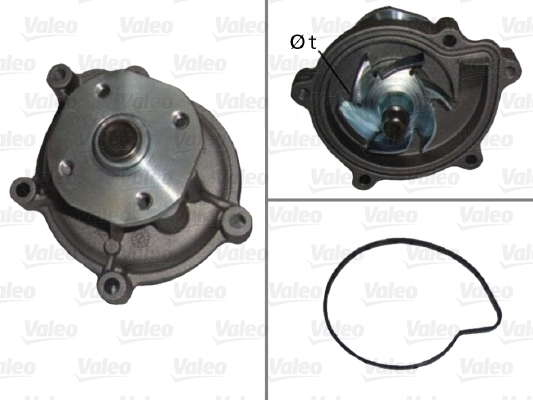 Vesipumppu VALEO 506899