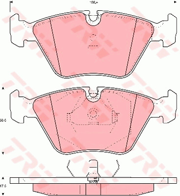 Jarrupalasarja, levyjarru TRW GDB1064