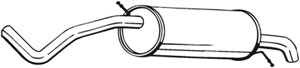 Takaäänenvaimentaja, SEAT CORDOBA, SKODA FABIA Combi I, FABIA Praktik I, FABIA Sedan I, 6Q9253609J, 6Y9253609B