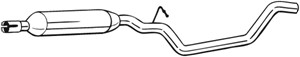 Keskiäänenvaimentaja, VW PASSAT B6, PASSAT B6 Variant, PASSAT CC B6, 3C0253209C, 3C0253209G
