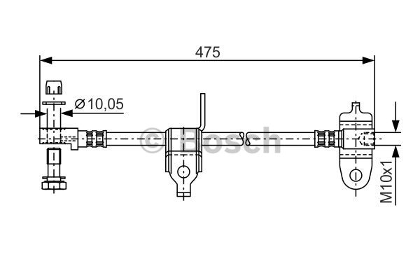 Jarruletku BOSCH 1 987 481 045
