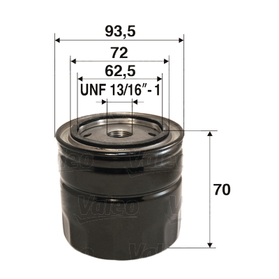 Öljynsuodatin VALEO 586074