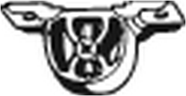 Kumisuikale, pakoputkisto BOSAL 255-483