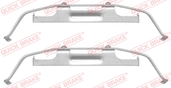 Tarvikesarja, jarrupala QUICK BRAKE 109-1642