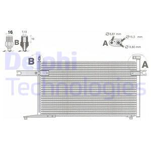 Lauhdutin, ilmastointilaite DELPHI TSP0225438