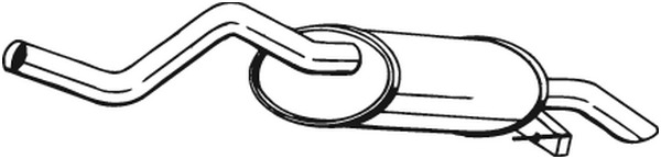 Takaäänenvaimentaja BOSAL 200-067