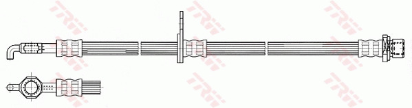 Jarruletku TRW PHD533