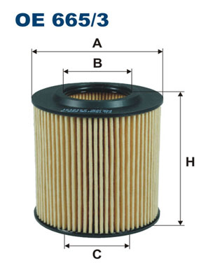 Öljynsuodatin FILTRON OE 665/3