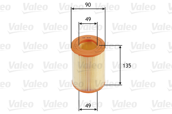 Ilmansuodatin VALEO 585681